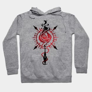 Rose Red Inferno Hoodie